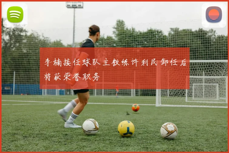 李楠接任球队主教练许利民卸任后将获荣誉职务